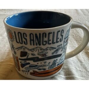 Starbucks Mug 2019 Been There Series LOS ANGELES, 14oz, Pre-Owned EUC A29